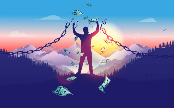 Financial Freedom Illustration